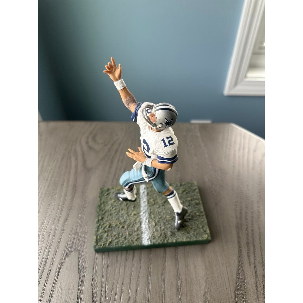 Dallas Cowboys Football Player Roger Staubach Figurine #12